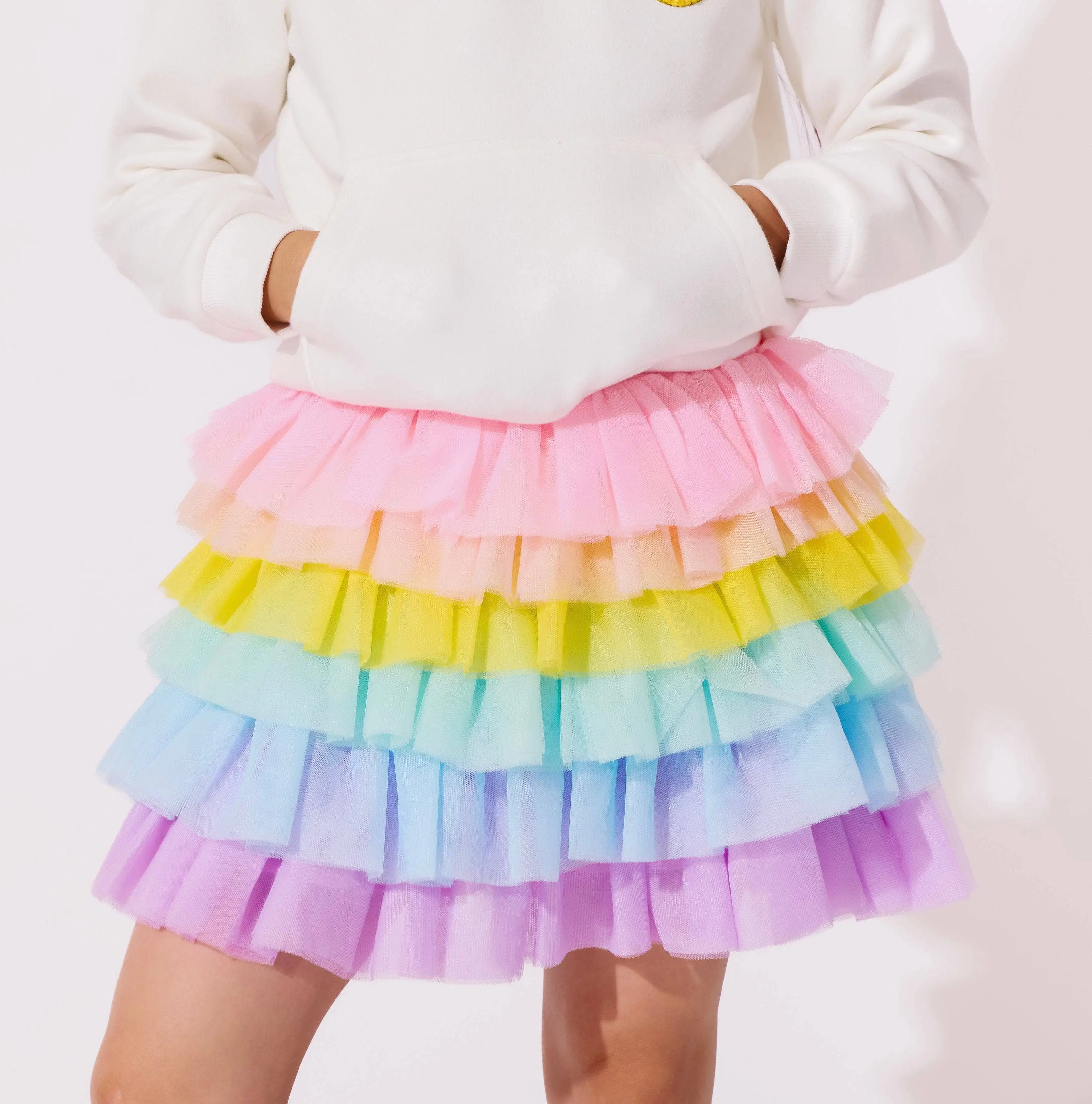 Rainbow Ombré Party Tutu