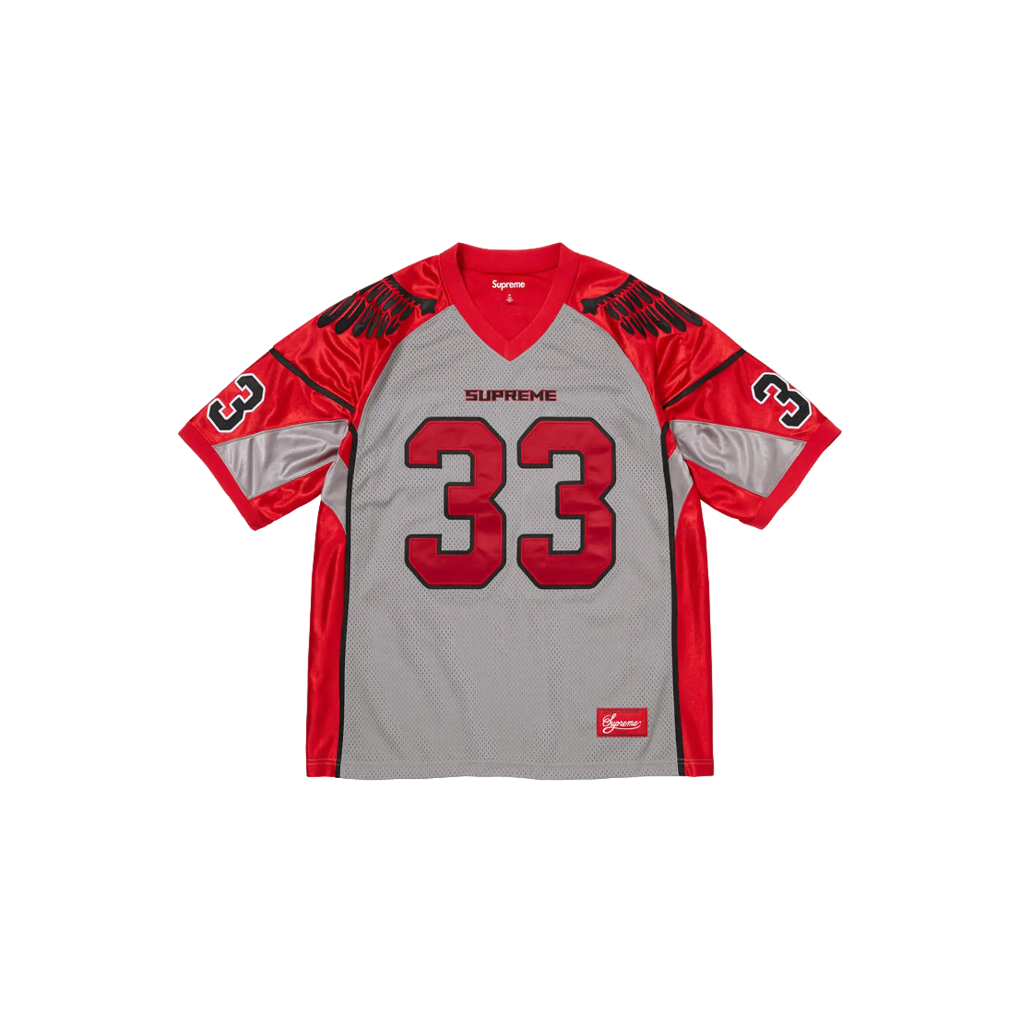 Wings Football Jersey "SS26 - Grey" SU27758