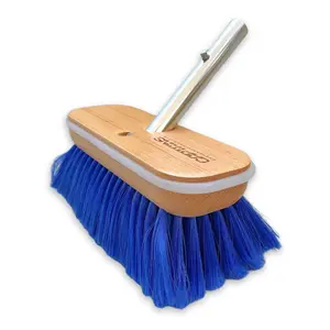 Super-Soft Bristle Boat Brush Head - 9" Blue