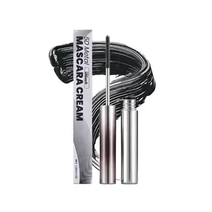 5D Curling Eyelash Iron Mascara – Tubing Mascara with Ultra Fine Metal Wand, Contains Lengthening Fibers, Clump-Free&Smudge-Proof,Waterproof & Long-Lasting