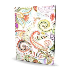 Begin Home Decor C1RC3648G1Q7P8 36 x 48 in. Watercolor Paisley Floral Kitchen Pattern Canvas - Decor