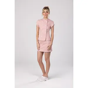 Short Sleeve Chef Jacket