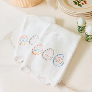 Scallop Powder Bath Towels (pair)