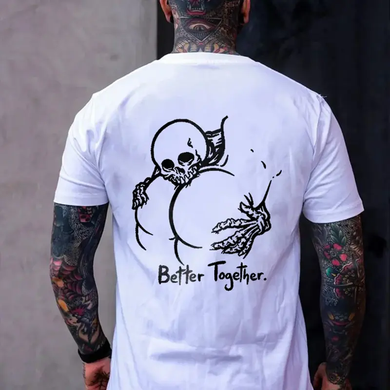 Unisex Summer outfits men streetwear 80s 90s graphic tees cotton funny tshirt men gifts