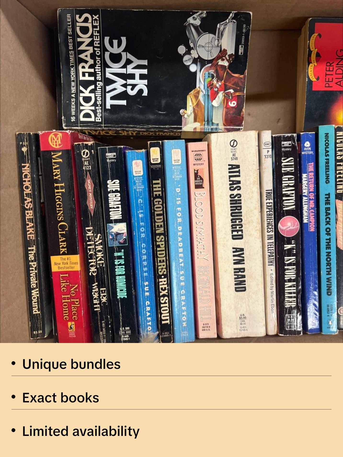 Vintage mystery bundle  30 books