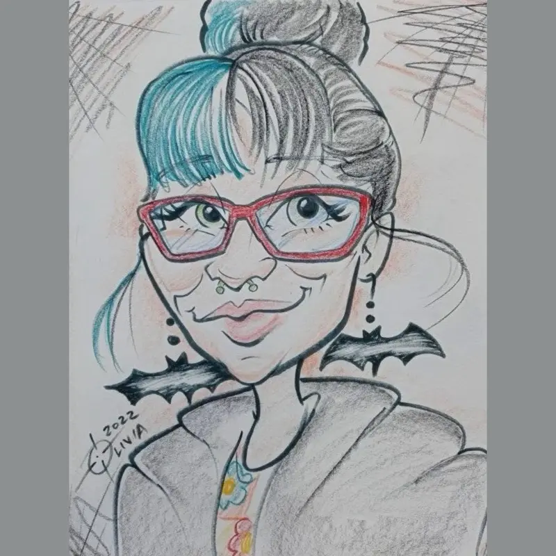 Color Caricature — $24.99 Hand-Drawn Sketch Artwork Perfect for Gifts & Personal Keepsakes Unique Style Capture