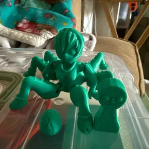 Aunt Nancy: The Articulated Anansi-Inspired Toy