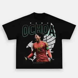 Memo Ochoa National T-Shirt, Memo Ochoa Vintage Graphic Tees, Unisex Soccer Shirt, Sport Merch, Gift For Fan, Cotton Comfort Menswear Womenswear Streetwear