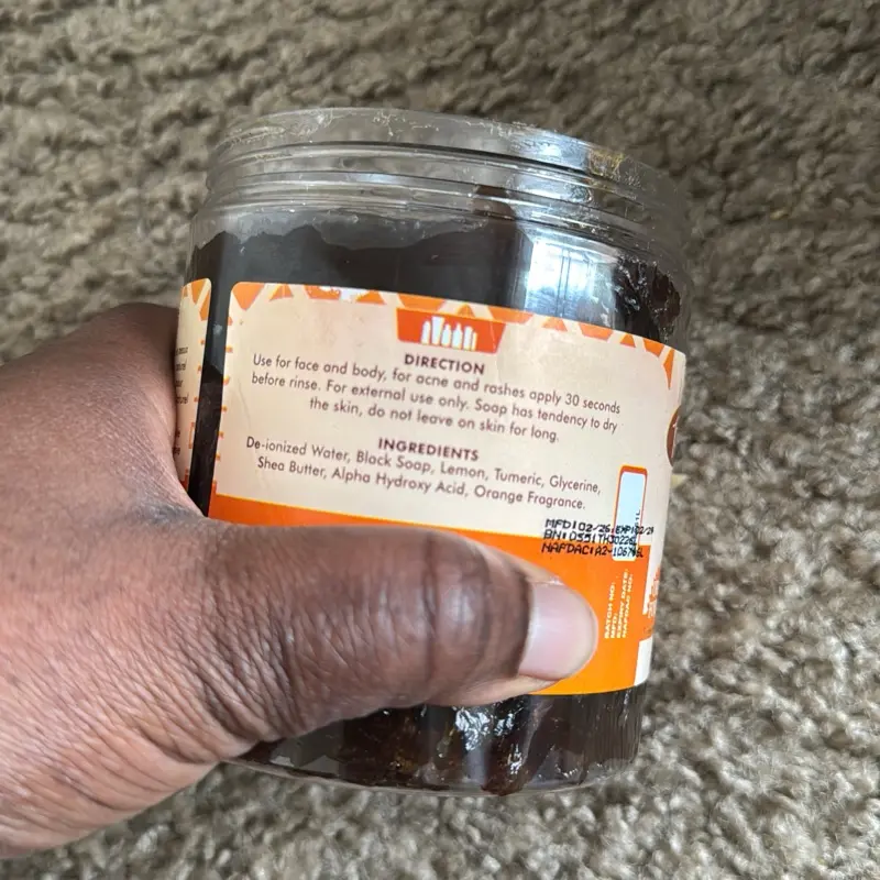 Eniola African black soap