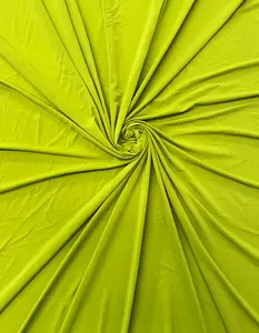 Lime Green ITY Stretch Fabric