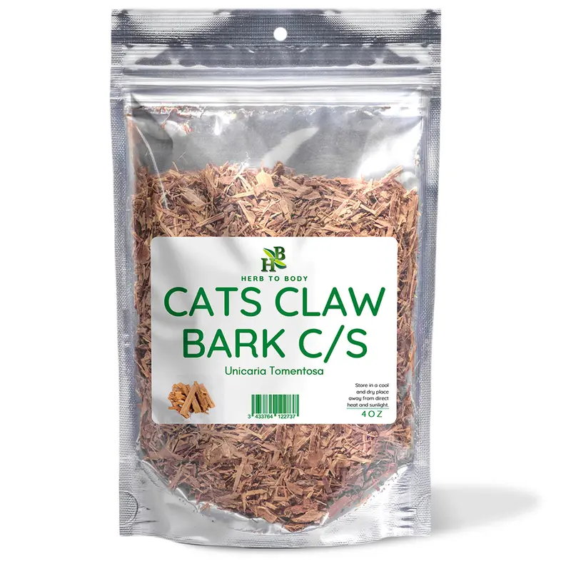 Cat's Claw Bark C/S Herbal Supplement - 4 oz | Herb To Body