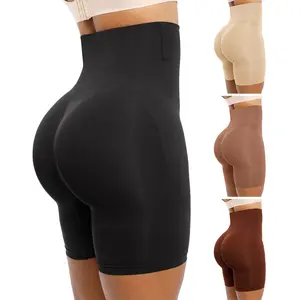 Shapellx Shapewear Sculpting Shorts for Women Seamless High Waisted Body Tummy Control Shaper Thigh Slimming Underwear