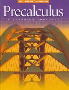 USED-Holt Pre-Calculus: A Graphing Approach: Student Edition Pre-Calculus 2002 by Hungerford (Hardcover)