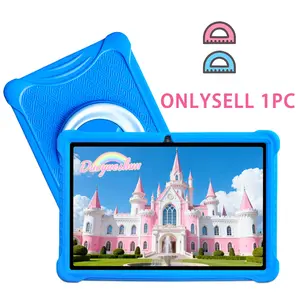 Cute Cartoon Style 10.1 Inch Kids Tablet PC, Supports Video Calls + 5g WiFi + Dual Cameras + Parental Control + Shockproof Case