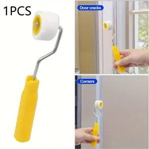 1/2pcs Mini Paint Rollers Doors And Ceilings Wool Brushes Extra Small Paint Touch Up Trim Edge Brush Roller wall repair paint brush