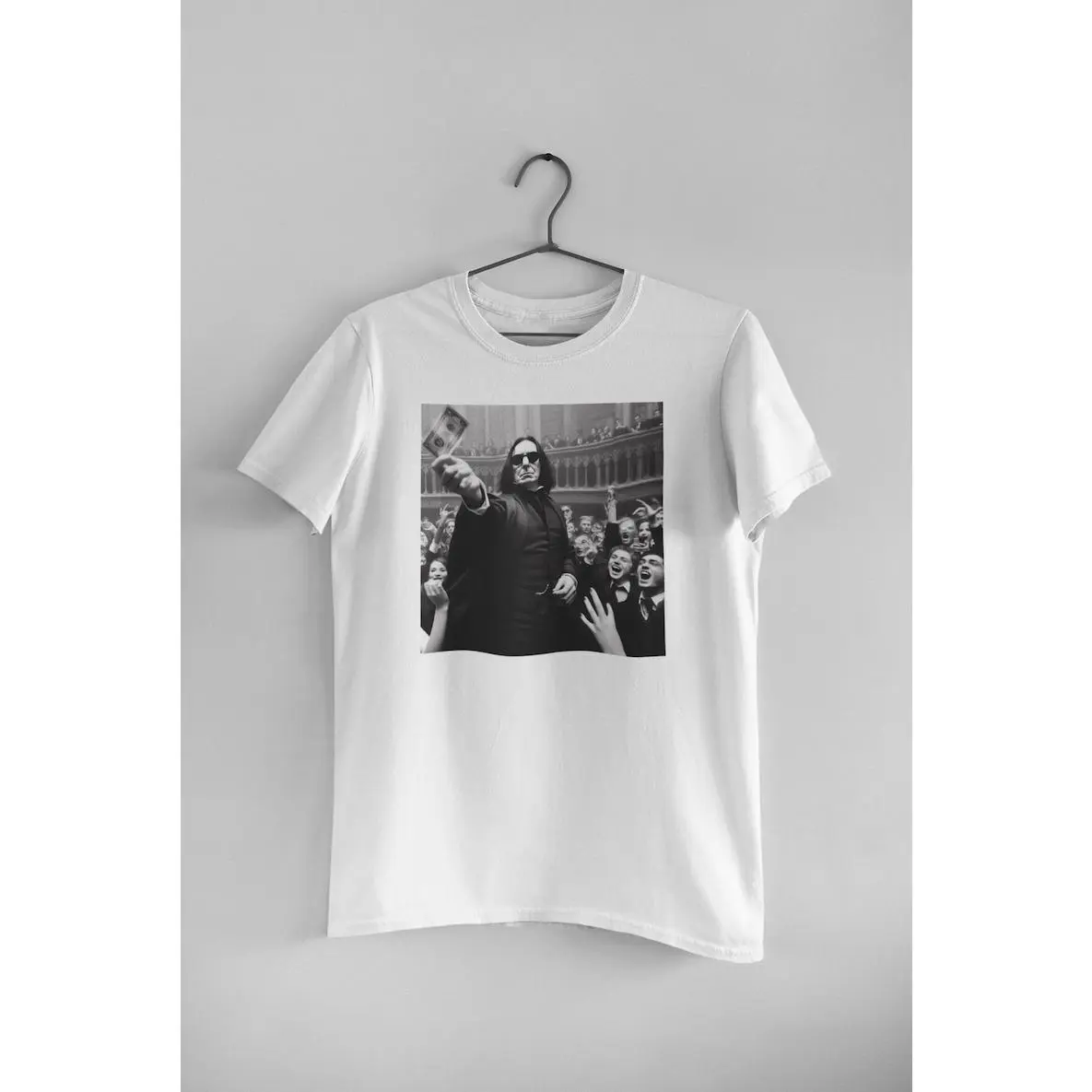 Rich Severus Snape Funny Shirt, 90s Vintage Gangster Style Meme Shirt, Money Rich Severus Snape Shirt