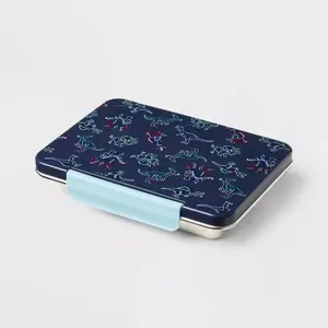 Stainless Steel Bento Box Color Dino