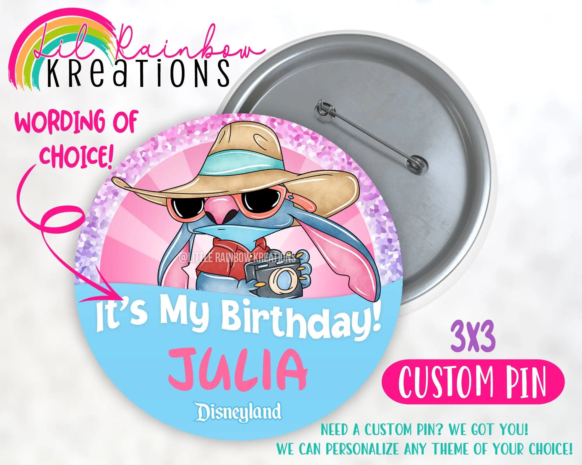 Stitch 4 | Pins and Buttons