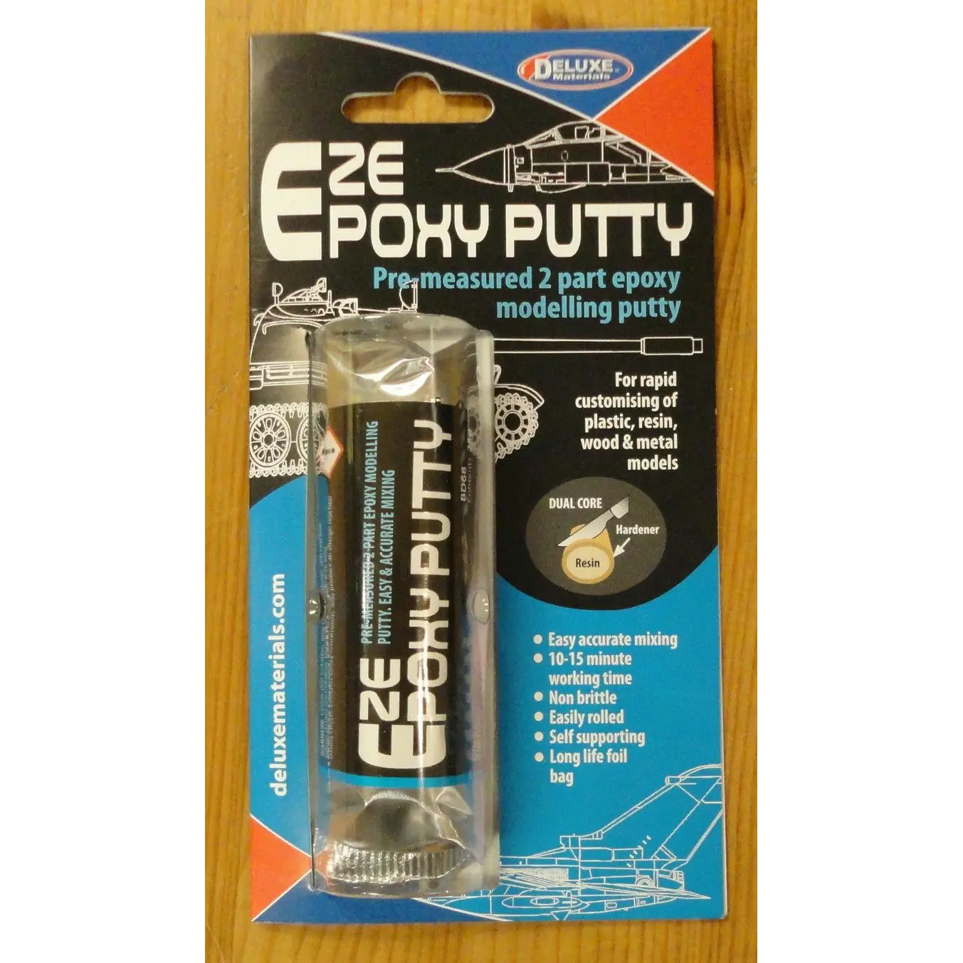 EZE Epoxy Modeling Putty by Deluxe Materials DLMBD68 25g