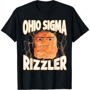 Ohio Sigma Rizzler Meme Rizz Internet Memes Funny Memes GenZ T-Shirt