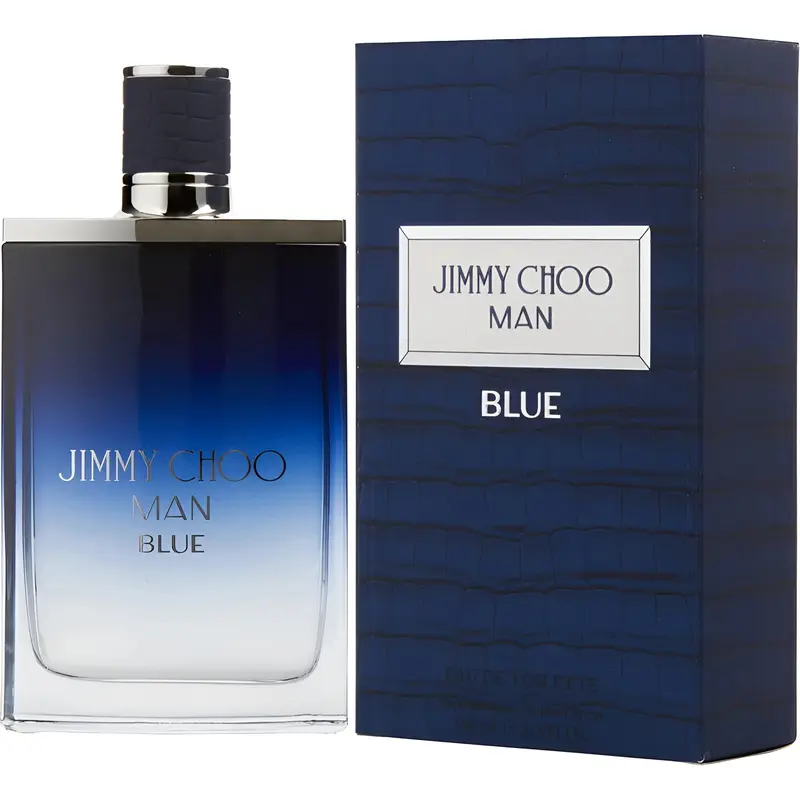 Jimmy Choo Man 3.3 Ounce Blue Eau de Toilette