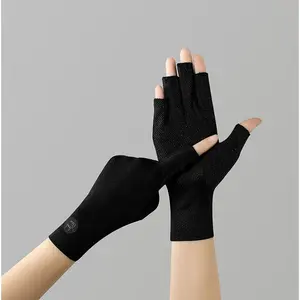 Touchscreen Compatible Fingerless Sun Gloves for Women UV Protection for Driving Outdoor Sports