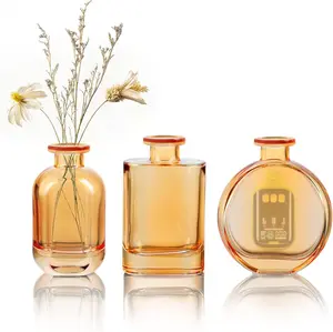 BoutttiiqqSwiitttch Reed Diffuser Set Home Fragrance, Lemon Verbena/Mango Passion Fruit/Clean Linen Oil Diffuser Reed Diffusers for for Home, Bathroom, Office Decor