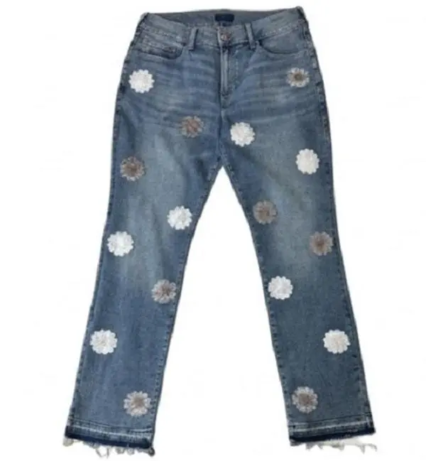 Premium Handmade Denim Jeans – Wildgeese Custom Reconstructed Patchwork – Unique Streetwear Fashion Artisan Denim Wear (NWT)