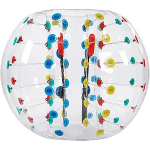 VEVOR Inflatable Bumper Ball, 4FT/5FT Body Sumo Zorb Balls for Teen, 0.8mm Thick PVC Human Hamster Bubble Balls for Outdoor Team Gaming Play, Bumper Bopper Toys for Garden, Yard, ParkVEVOR Super Brand Day