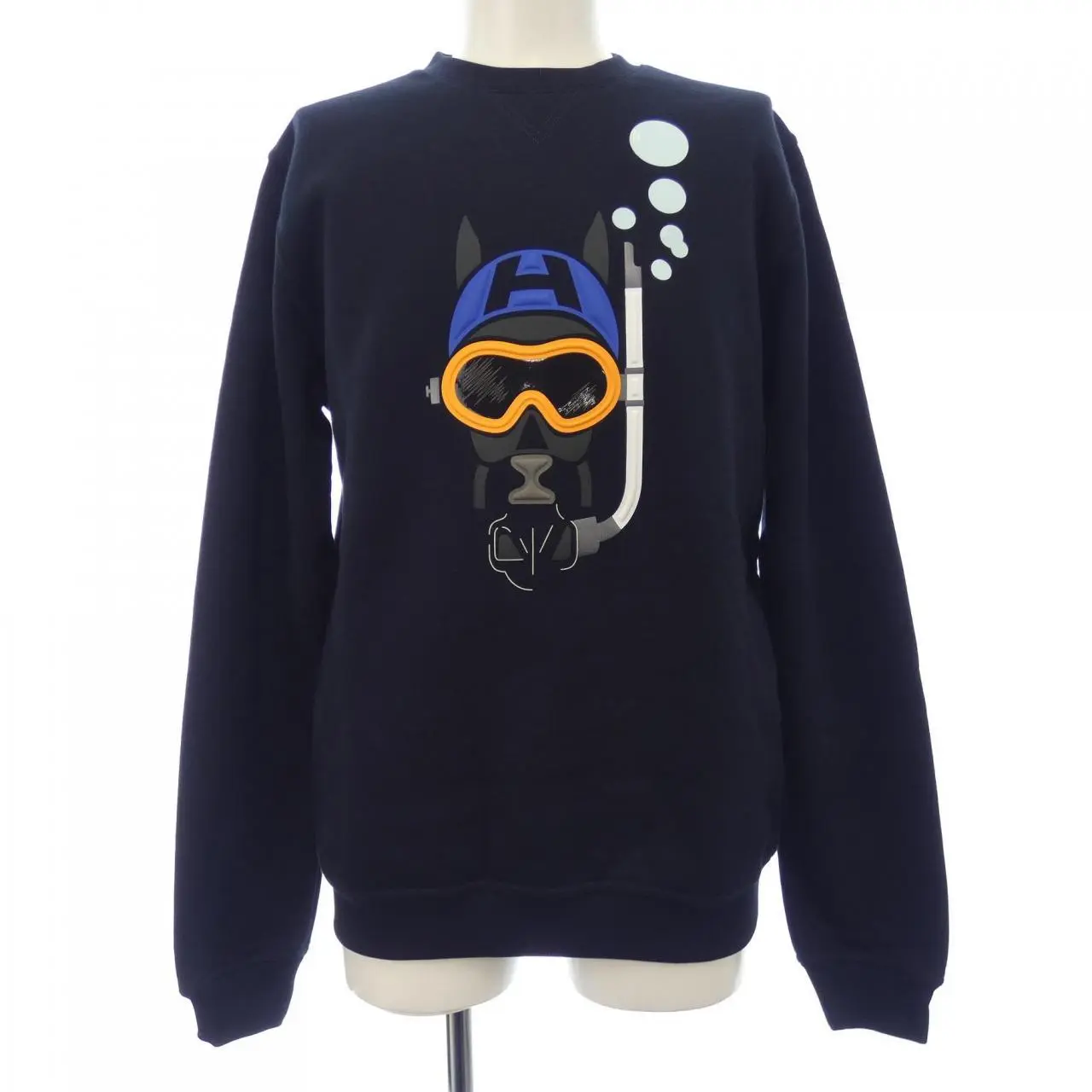 Pre-owned HERMÈS Cotton Small Leather Goods Hermes Sweatshirt XS Sweatshirt