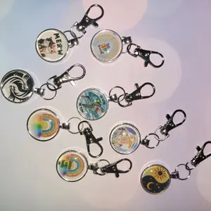 Cabochon Keychains - Perfect for Accessory and Bag Decoration