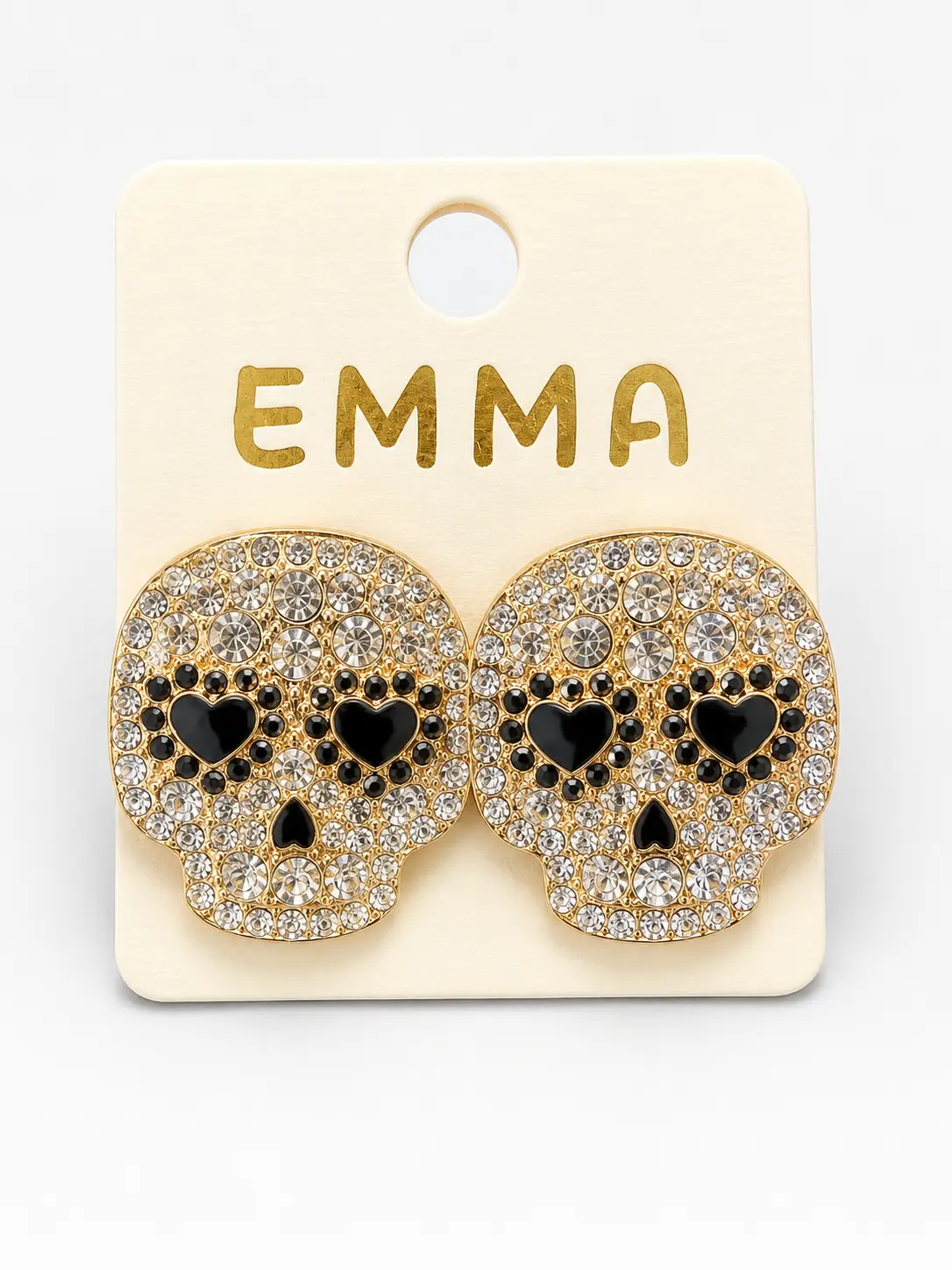 skull earring