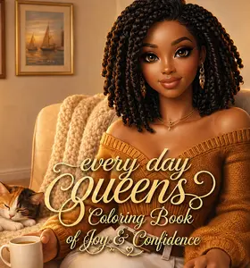 Every Day Queens A Coloring Book of Joy & Confidence Celebrating Black Hair & Embracing Every Twist, Loc, Curl & Crown Worn With Pride