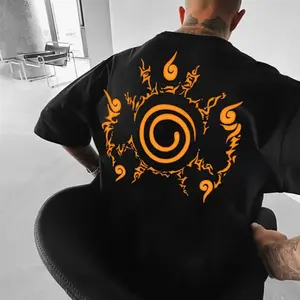 Oversize Naruto Tee, Anime Graphic Shirt, Naruto T-Shirt, Comfortable Fan Apparel for Anime Lovers