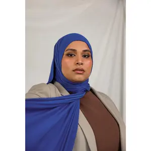 VELA Ocean Blue Jersey Lite Hijab
