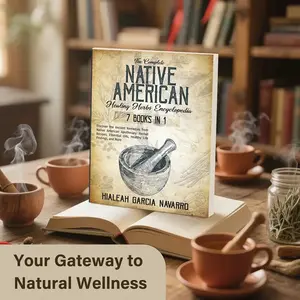 7-Book Native American Healing Herbs Encyclopedia Set - Respectfully Curated Indigenous Knowledge, Paperback Book, Herbal Remedies Guide for Health & Lifestyle Hobbies