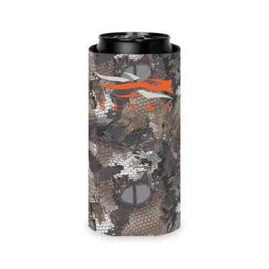 Sitka Waterfowl Camo Can Cooler, Custom Beverage Insulators, Beer Holder, Beach Bachelorette Party Favors Decor Girls Trip Bridal Gifts