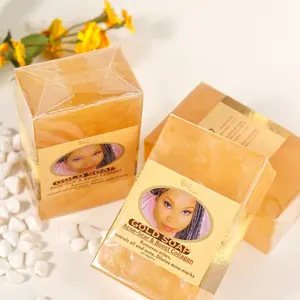 Gold Soap 3-Pack – Acne Control & Collagen Boost for Radiant, Smooth Skin | Natural Cleansing with Premium Gold Particles