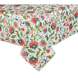 Design Imports 60" x 120" Garden Floral OutdoorTablecloth