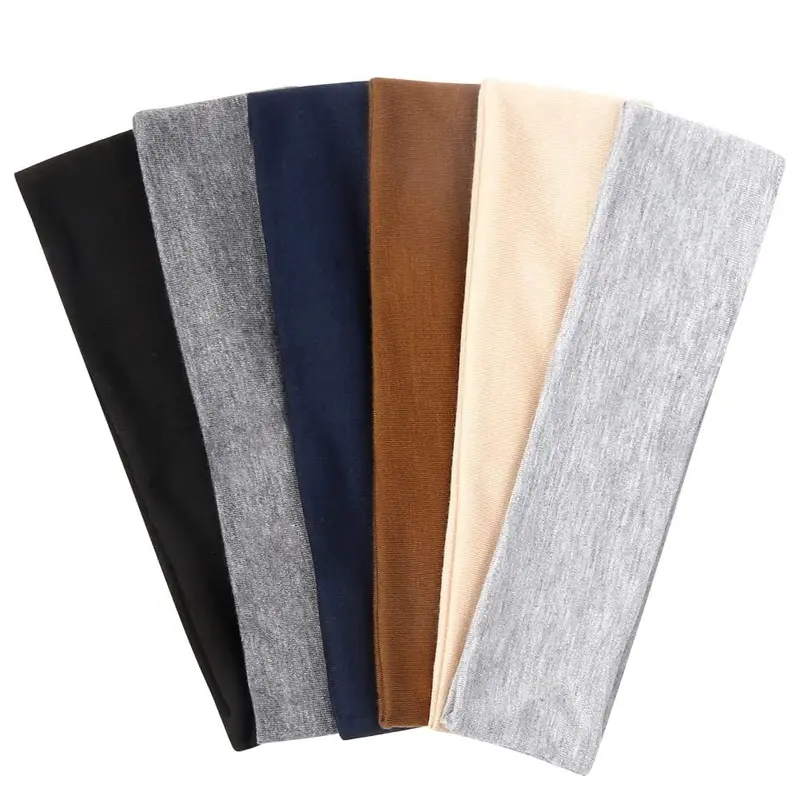 DULTEV Headbands for Women Bands for Women's Hair, Soft Cotton Cloth Stretchy Headbands for Women