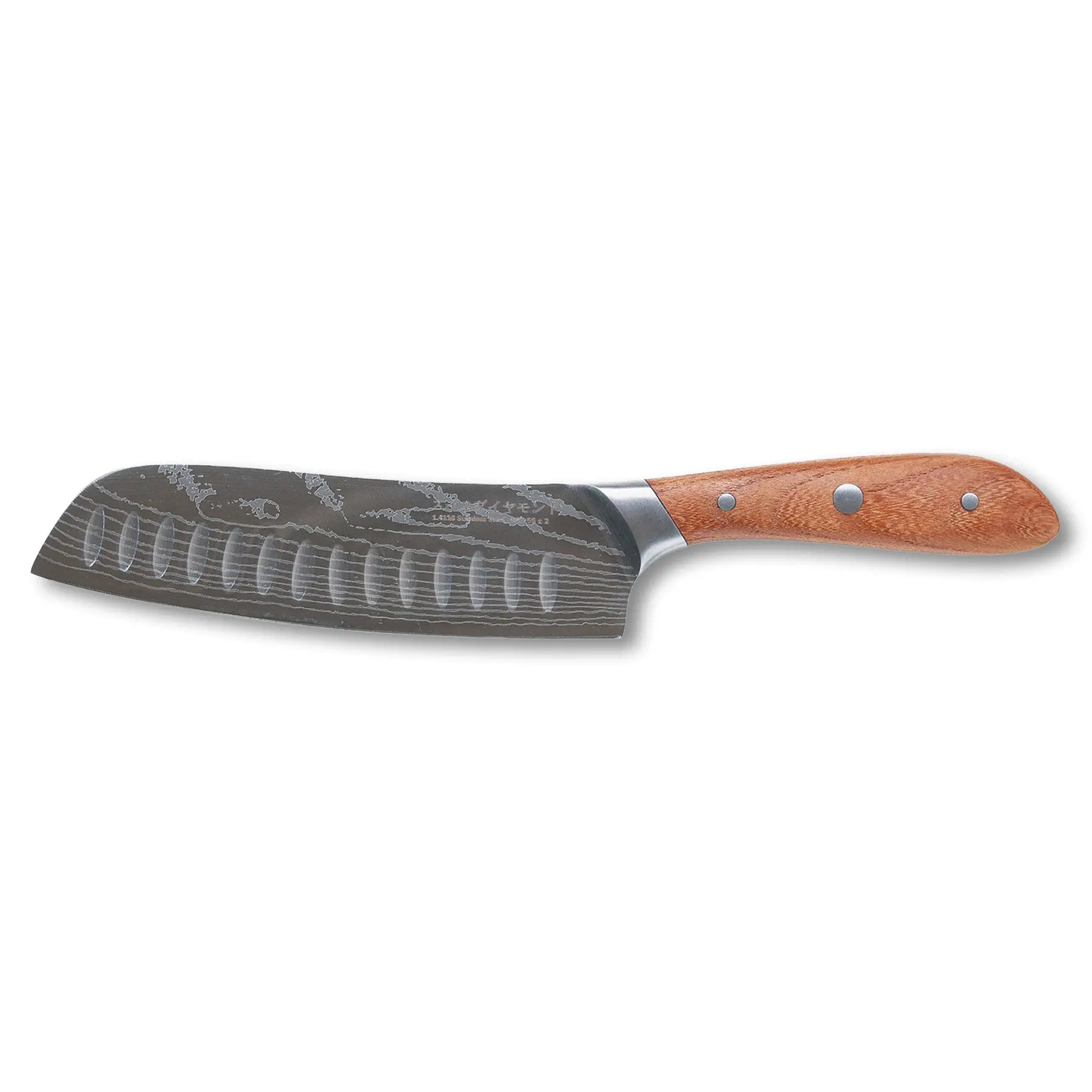 7" Damascus Santoku Knife