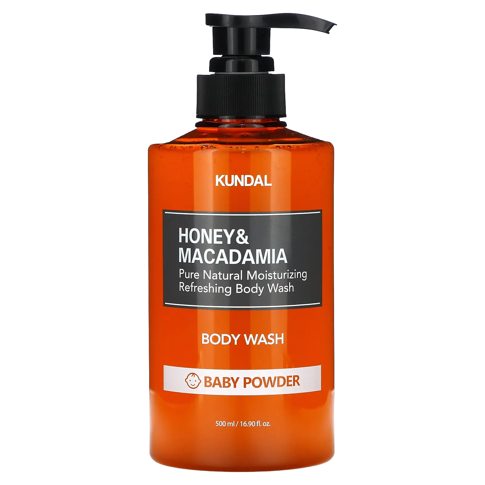 Kundal Honey & Macadamia, Body Wash, Baby Powder, 16.9 fl oz (500 ml) Kundal Honey & Macadamia, Body Wash, Baby Powder, 16.9 fl oz (500 ml)
