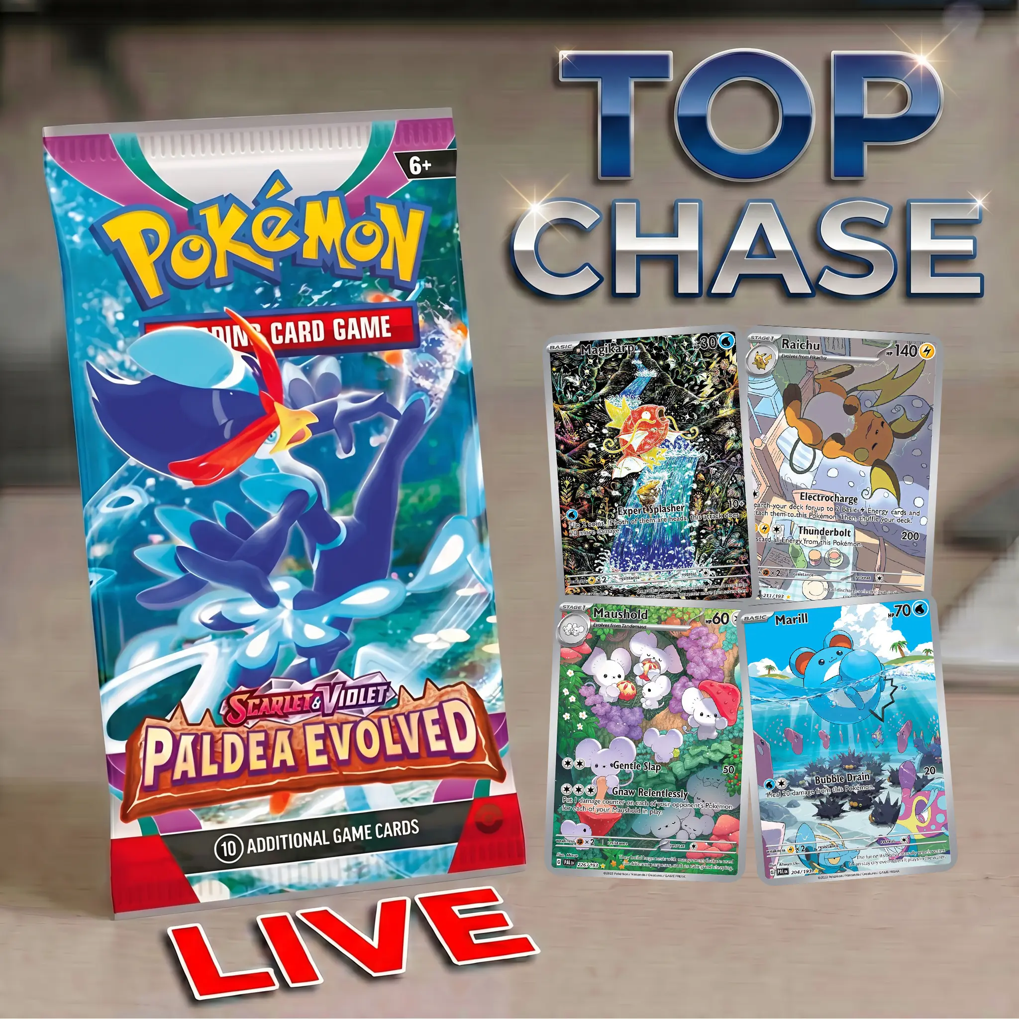 Pokemon Paldea Evolved Break