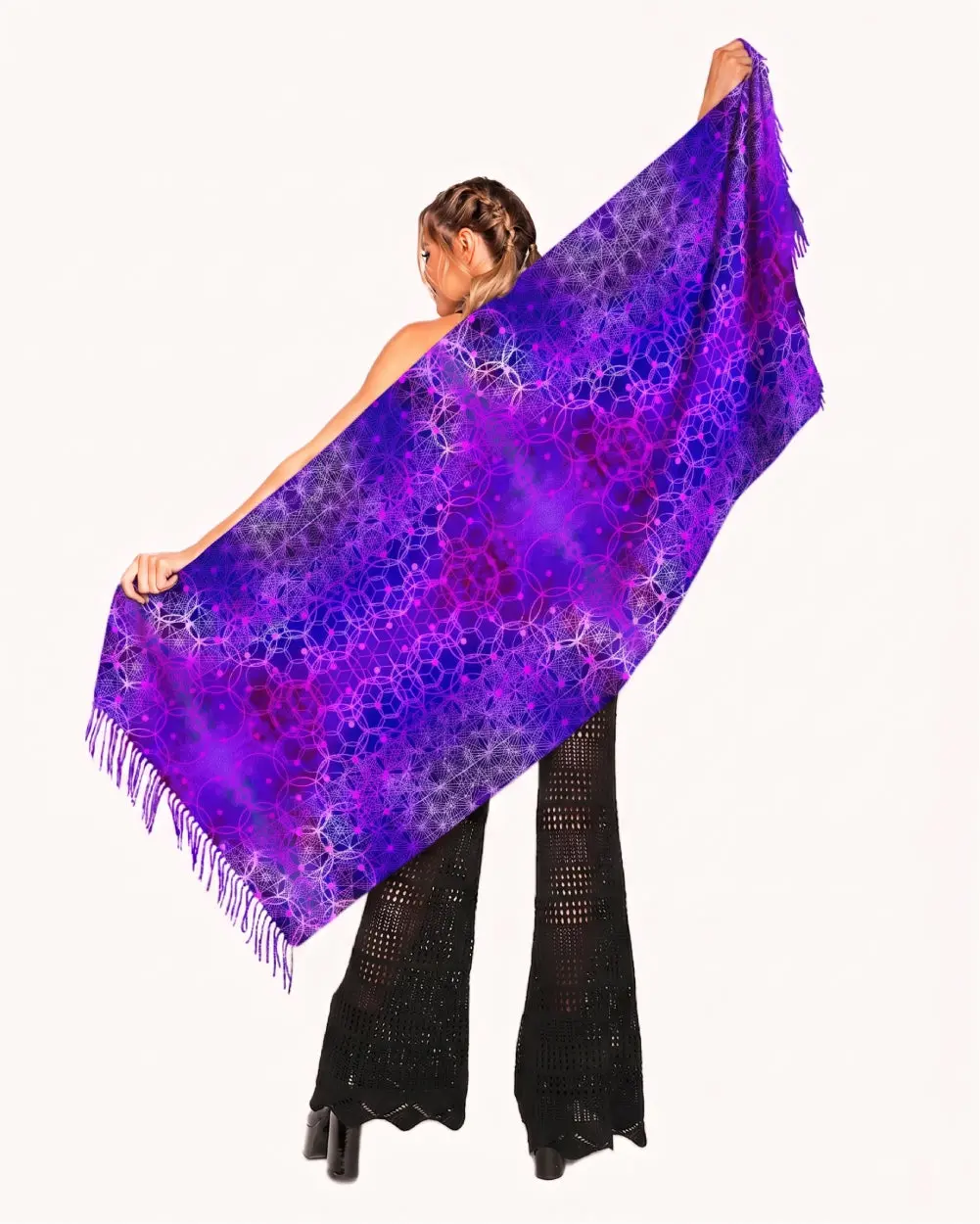Violet Vibrations Pashmina Violet Vibrations Pashmina