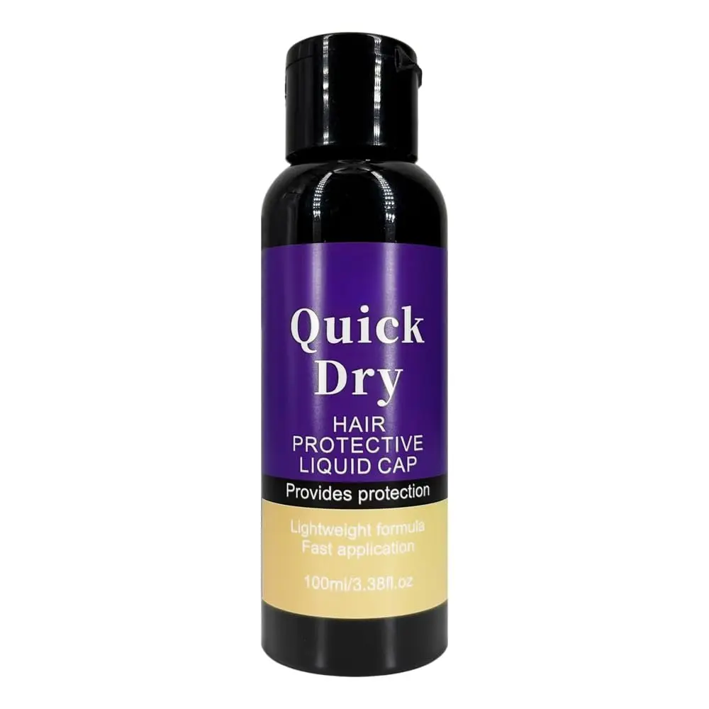 Quick Dry Hair Protective Liquid Cap for Wigs, Pre-Wig Application Scalp & Hair Shield, Lightweight Invisible Barrier with -Drying Formula, 100ml