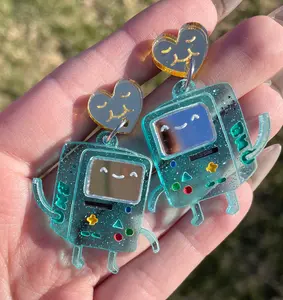Glitter BMO Earrings
