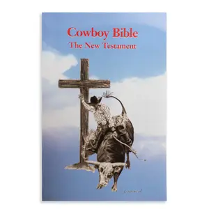 Cowboy Bible The New Testament Daily Devotional Journal English