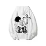 Unisex Death Note L Misa Anime Vintage Graphic Hoodie - Men's Streetwear Top, Deathnote Cool Gift for Adults, Boyfriends, Geeks, Guys, Cool Gifts For Adults