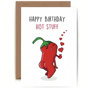 1pc, Funny Cards Heartfelt Love Humor Happy Birthday Card for Best Friend and Sister with Humorous Long-Distance Friendship Message, Ideal Greeting Card with Complementary Envelope, Vertical Cards