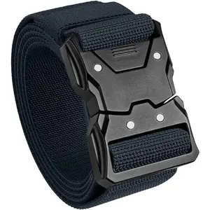 Tactical Belt – Heavy-Duty & Quick Release – Military, Work, Rigger, Duty & Utility Belt  Men